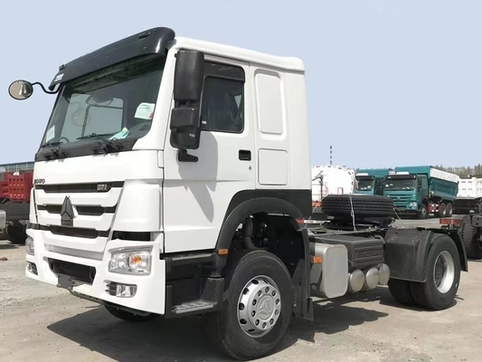Sinotruk HOWO 4X2 6X4 10 Wheeler Diesel 400 430HP Dump Tanker Mixer Truck Cargo Box Furgone rimorchio rimorchio rimorchio primo motore di trattore camion testa