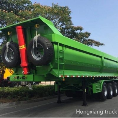 Camion rimorchio di 80 tonnellate rimorchio a cappello rimorchio posteriore
