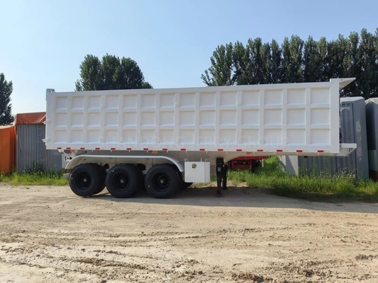 Camion a ribaltamento laterale semirimorchio con 12 pneumatici e sistema idraulico avanzato