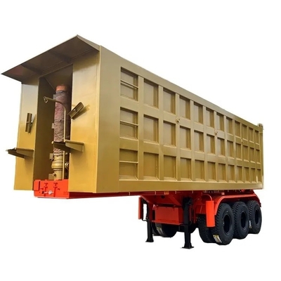 Camion a ribaltamento laterale semirimorchio con 12 pneumatici e sistema idraulico avanzato