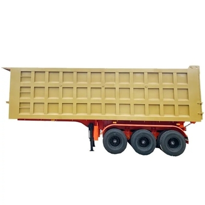 Autodumping Trailers pesanti per trattori semi-pipe Dump Trailers in acciaio Materiale e progettazione