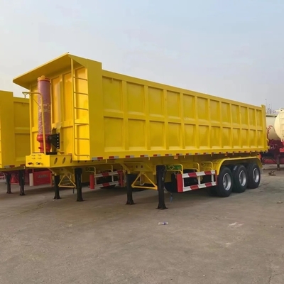 Autodumping Trailers pesanti per trattori semi-pipe Dump Trailers in acciaio Materiale e progettazione