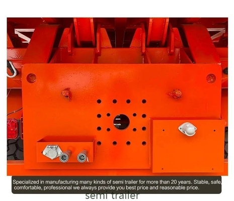 3 assi 50 tonnellate rimorchio di scarico per miniere rimorchio di ribaltamento semirimorchio rimorchio di ribaltamento per miniere