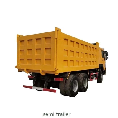 Semi-remorchieri a scarico posteriore auto-dump da 35 cubi per il trasporto di sabbia di carbone in Pakistan