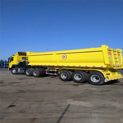 Mafal Meter Cubico in forma di U Dump Trailer Tipper Semi Trailer Truck con battistrada di 2240 mm