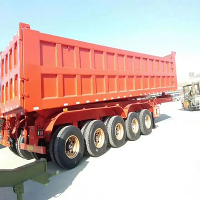 Sistema di frenatura ABS antiblocco U-Shape Dump Side Tipper Truck Semi-trailer