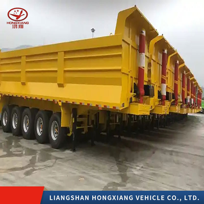 Truck Trailer Duty Dump Trailer U-Shaped End Rear Tipper Dumper con personalizzazione