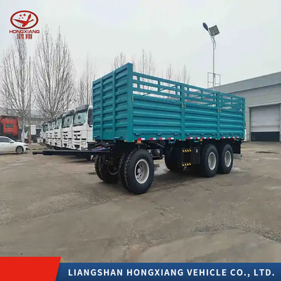 End Dump Trailers Farm Full Type Rear Tipper Truck Flatbed Trailer con personalizzazione