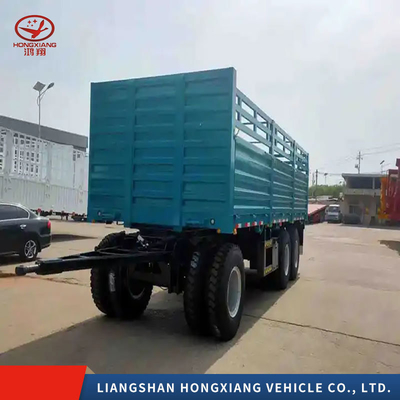 2240 mm di battistrada multi-asse tonnellata semi-camion idraulico per facile scarico e ribaltamento