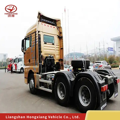 6×4 Man Engine High Horsepower Tractor Truck con pneumatici a prezzi accessibili e senza tubi
