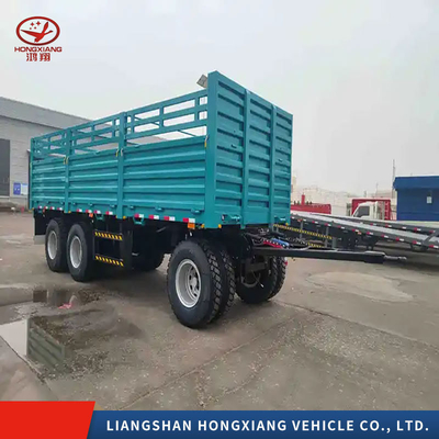 Autodumping Flatbed Rear Dump Tipper Truck Dump Semi-Trailer per un facile scarico