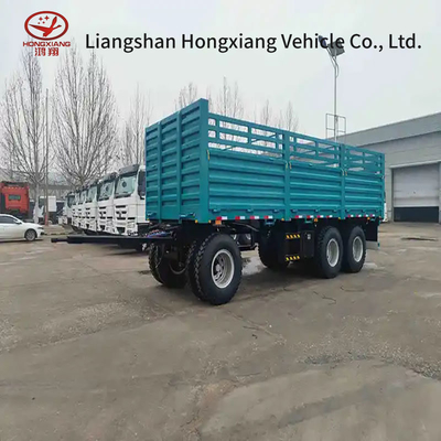 Super-link Side Tipper Trailer Treno di tipo doppio B Semi-trailer per consultazione