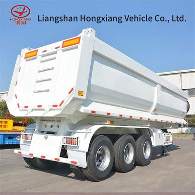 Super-link Side Tipper Trailer Treno di tipo doppio B Semi-trailer per consultazione
