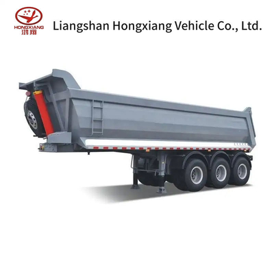 Super-link Side Tipper Trailer Treno di tipo doppio B Semi-trailer per consultazione