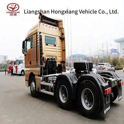 Newindu Technology Hongyan Wheel Tractor Truck and Trailer con progettazione manuale delle finestre