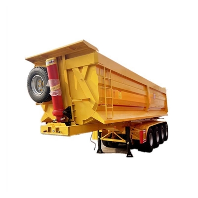 13 t asse 3 assi 80 tonnellate rimorchio tipper a forma di U semirimorchio rimorchio idraulico