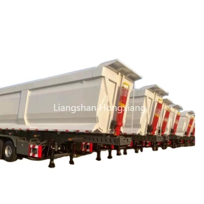 Percorso 2240mm Pesante 3 assi laterale Semi-remorco camion/parete laterale tipper camion