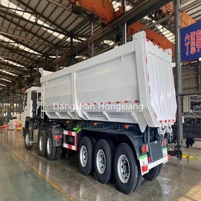 Percorso 2240mm Pesante 3 assi laterale Semi-remorco camion/parete laterale tipper camion