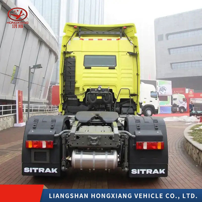 ECE certificato Sinotruk HOWO Euro Traktor Truck con motore Weichai e finestrino manuale