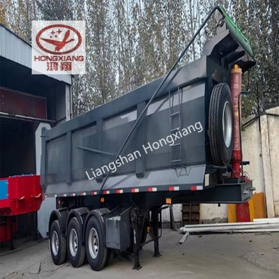 50 tonnellate rimorchio del camion di ribaltamento con rimorchi pesanti e personalizzazione