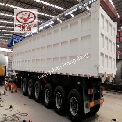 50 tonnellate rimorchio del camion di ribaltamento con rimorchi pesanti e personalizzazione