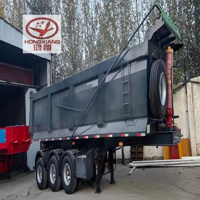 Tipo di treno doppio B Super Link Side Dump Semi-Trailer con servizio post-vendita di 1 anno
