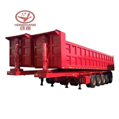 Tipo di treno doppio B Super Link Side Dump Semi-Trailer con servizio post-vendita di 1 anno