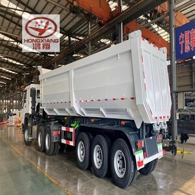 Tipo di treno doppio B Super Link Side Dump Semi-Trailer con servizio post-vendita di 1 anno