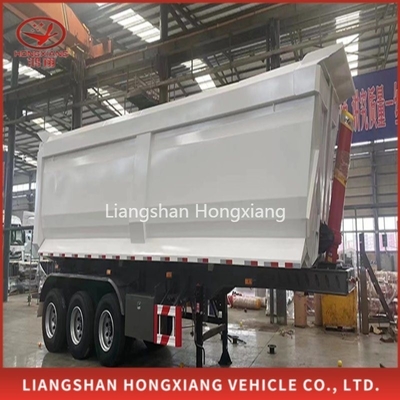 3 assi 30 metri cubi di tipper semi-remolchio Dump truck rimorchio numero di pneumatico personalizzazione