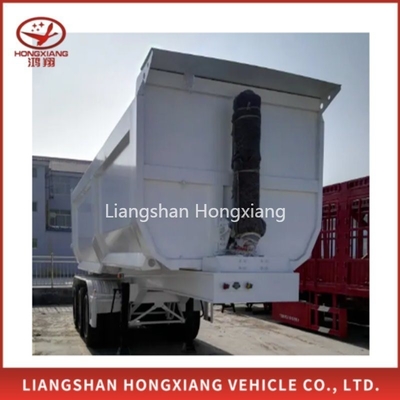40 tonnellate 50 tonnellate 3 assi Camione Semi Dump Rear Dump Trailer Non auto-dumping e conveniente