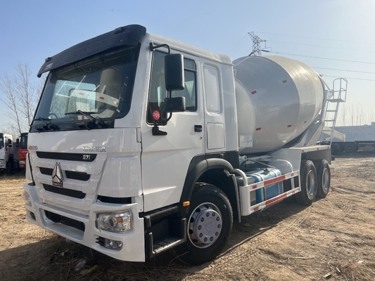 6x4 modalità di guida auto caricamento camion miscelatore di calcestruzzo con pompa al massimo 12.00r22.5 pneumatici
