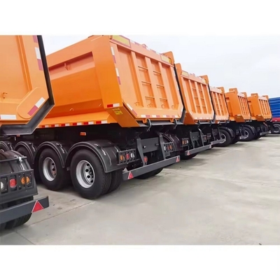 Tipo di braccio crociato 3 Assi Trasporto di pietra Cargo Semirimorchio Camion Trasporto di autocarri