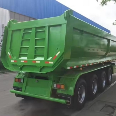 Tipo di braccio crociato 3 Assi Trasporto di pietra Cargo Semirimorchio Camion Trasporto di autocarri