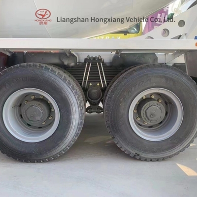 3.5m3 Piccolo carrello articolato autocaricatore di betoni con 4 assi e finestrino manuale