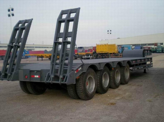 Autodumping 3 assi semirimotore a letto basso 50 tonnellate carico massimo per il trasporto di merci pesanti