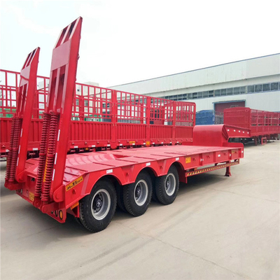Grado 2024 Ultimo 3 assi 60 tonnellate Container Chassis Semi-Retrailer Low Bed Semi-Retrailer