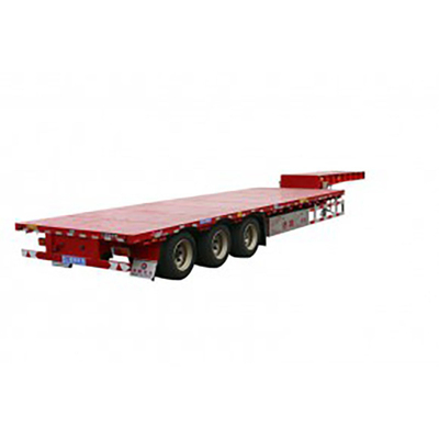 Classe pesante 60 tonnellate 80 tonnellate Trasporto 4 assi Corpo inferiore Camionetto a letto basso
