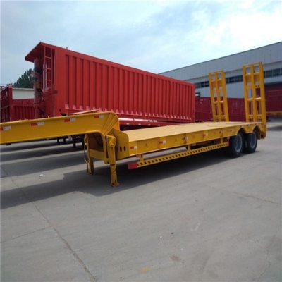 3 assi 4 assi piatto piatto letto contenitore semirimorchio rimorchio camion usato in Africa