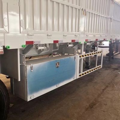 Fence Trailer Semi-Trailer con 8.12.16 pneumatico numero 3 asse 5,8 tonnellate