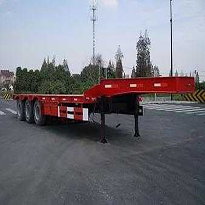 Semi-remorco lowboy 40ft con pneumatici 12r22.5 e telaio in ferro