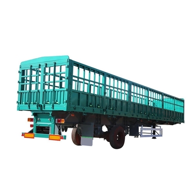3-asse 40-100 tonnellate di trasporto di merci sfuse recinzione semirimorchio 1820mm di battistrada personalizzazione