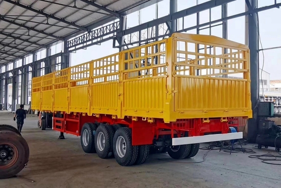 Semi-remolchi da 8 tonnellate ad alto ostacolo per il trasporto di bestiame