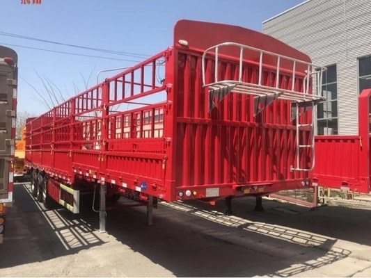 Ingegneria commerciale Trasporto Recinzione in acciaio Full trailer Recinzione magazzino Semi trailer