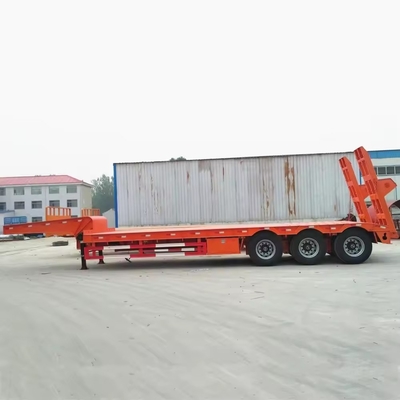 Semi-remorchi a letto basso/Lowboy 3/4 asse rimorchi a carico basso 13500X3000X1550 mm Self-dumping