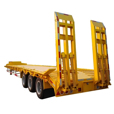 Servizio post-vendita 3 anni di seconda mano 4 assi 40 t rilegato a terra Dolly letto basso