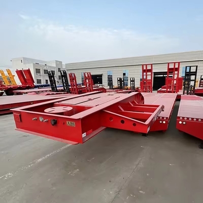 Customization Low Bed Semi-Trailer con 2 pollici Kingpin Landing Gear 28t Pneus 235 75r 2205
