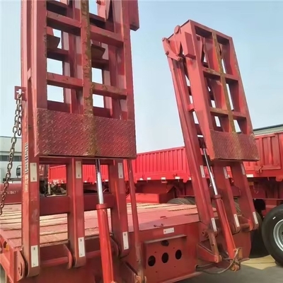 Customization Low Bed Semi-Trailer con 2 pollici Kingpin Landing Gear 28t Pneus 235 75r 2205