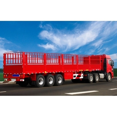 40ft 3 assi 60tons caduta muro laterale recinzione Semi rimorchio cavallo rimorchio recinzioni semirimorchio