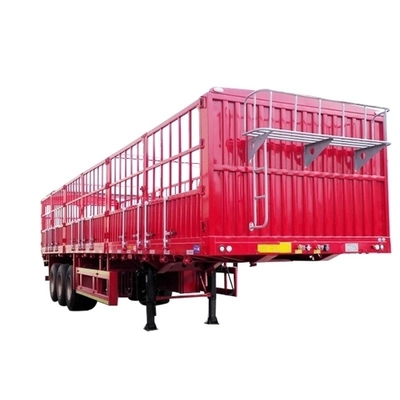 40ft 3 assi 60tons caduta muro laterale recinzione Semi rimorchio cavallo rimorchio recinzioni semirimorchio
