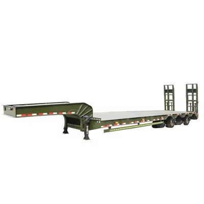 Semi-remorco da carico da 80 100 120 150 tonnellate a carico pesante 7 assi 8 assi semi-remorco lowboy